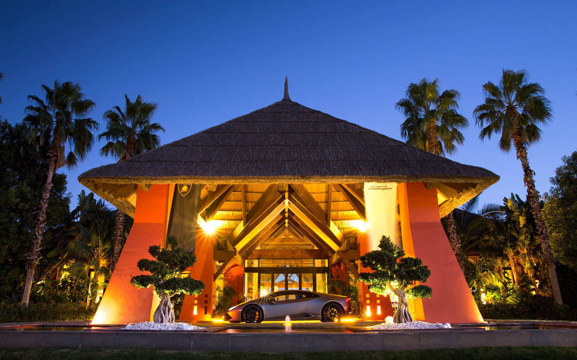 Asia Gardens Hotel & Thai Spa, A Royal Hideaway Hotel Finestrat Exterior foto The entrance of the resort